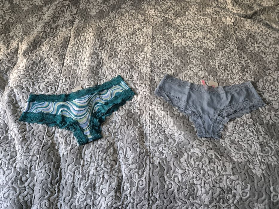 Bikini chiloți Pink Victoria's Secret noi etichetă măsura L