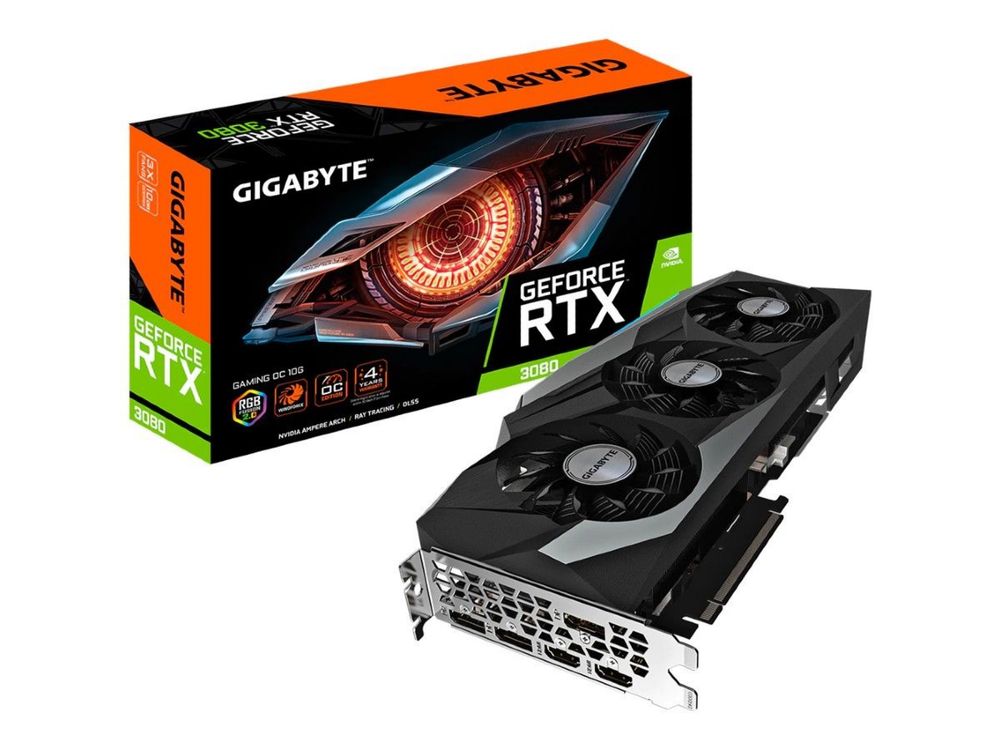 Vand RTX 3080 Gigabyte