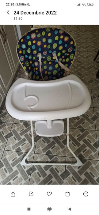 Scaun masa pentru bebe