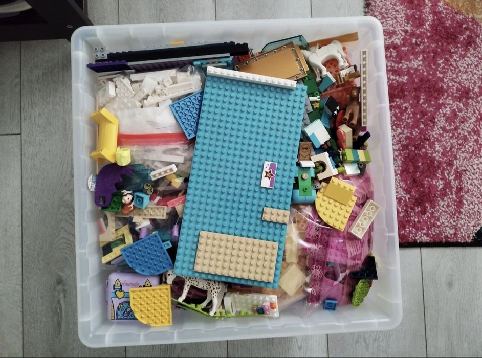 LEGO original 8,5 kg – piese amestecate + figurine