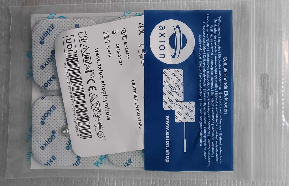 Electrostimulator Terraillon Trio Care + 4 Axion pads 50X50 bonus