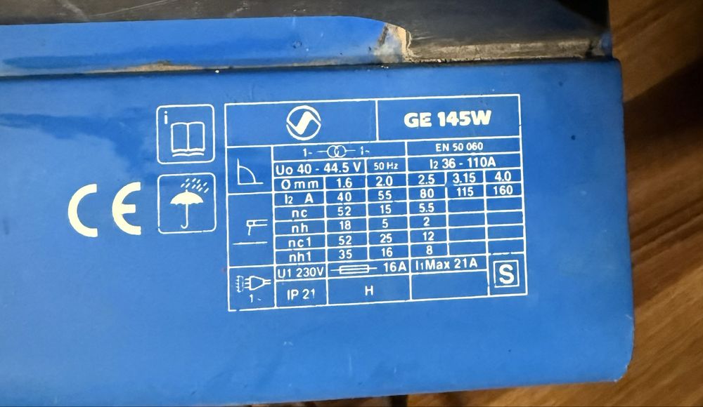 Електрожен Guge GE145 W