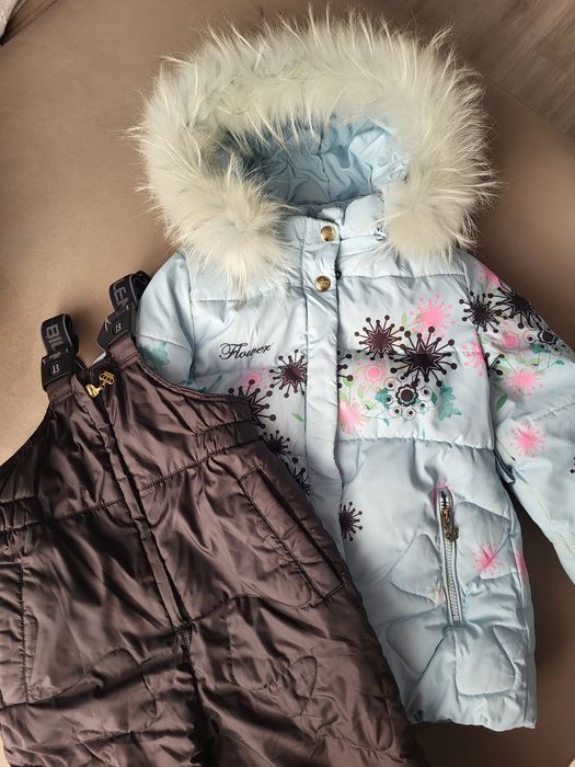 Зимний костюм для девочки