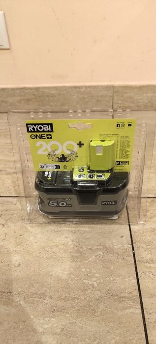 Acumulator Ryobi ONE+ 18V și 5.0Ah/RB18L50