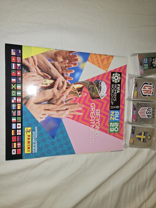 Album complet,nelipit,Panini Womens WCup 2022, 450 lei