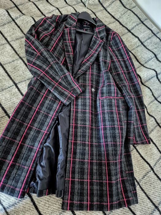 Кожено сако Motivi, палто Sinsay с вълна