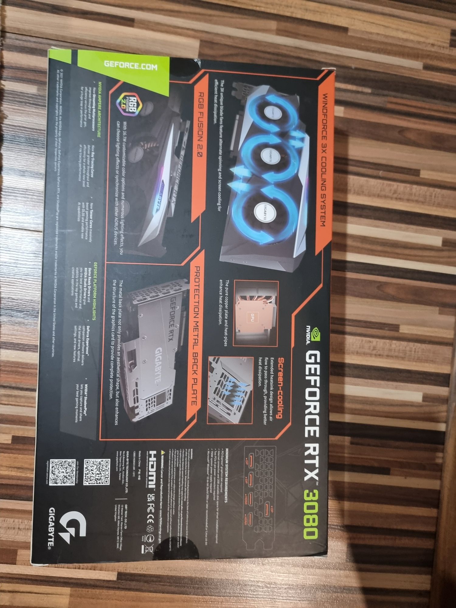Видео карта GEFORCE RTX 3080