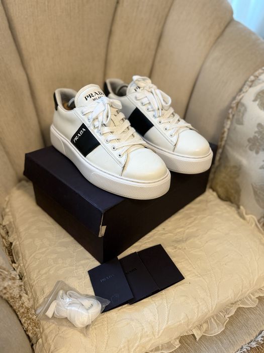 Adidasi Prada Vitello Soft Full la Cutie Originali |44|