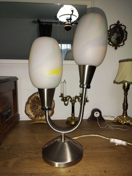 Veioza  doua brate  moderna birou