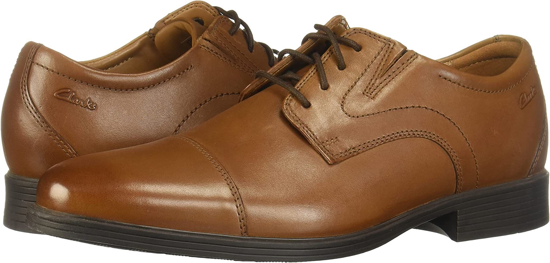 Clarks, Whiddon.  Кожаные оксфорды из США. Оригинал. 45, 46 x2, 48