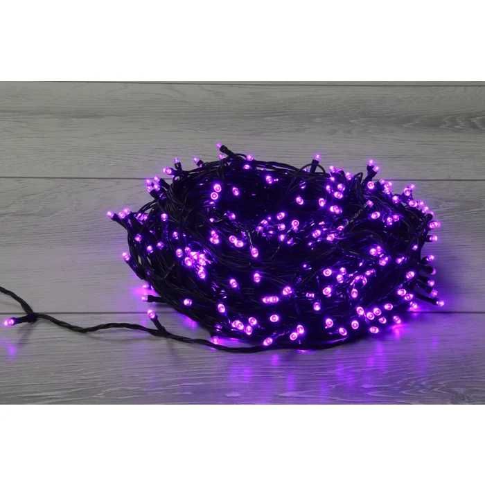 Instalație liniară fir cu flash alb rece cald albastru multicolor mov