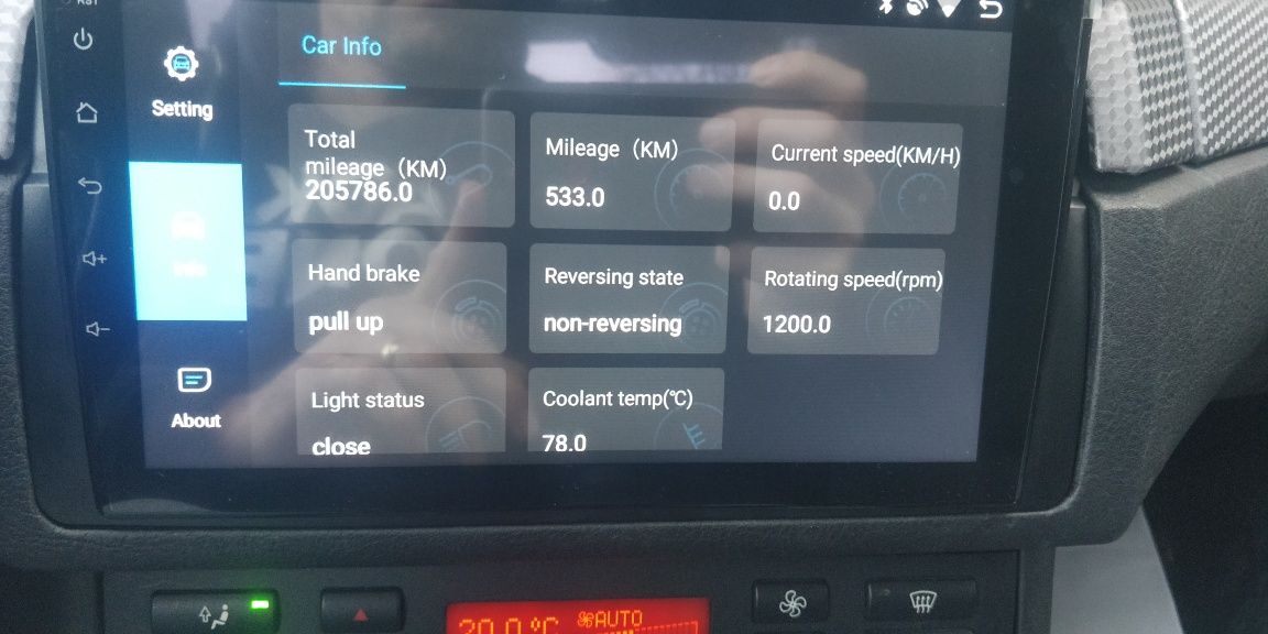 Android 13 4gb RAM și 64 memorie interna BMW e46 navigație