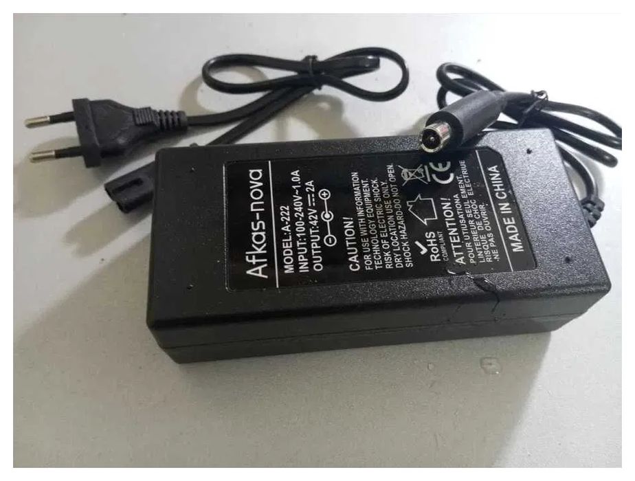 качественная зарядка на самокат 42v 2A и 3А