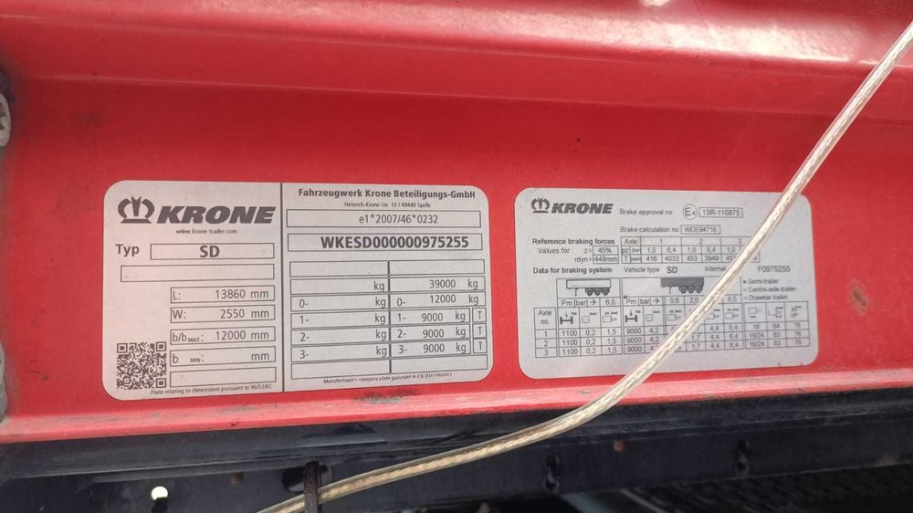 Semiremorca Mega Liner KRONE