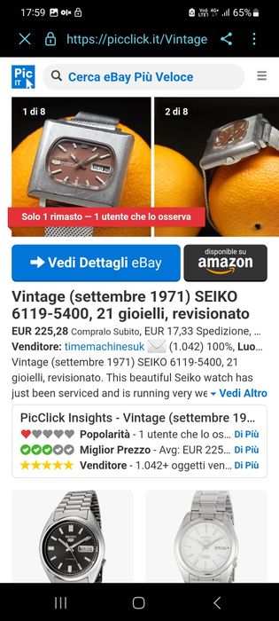 Seiko TV automatic