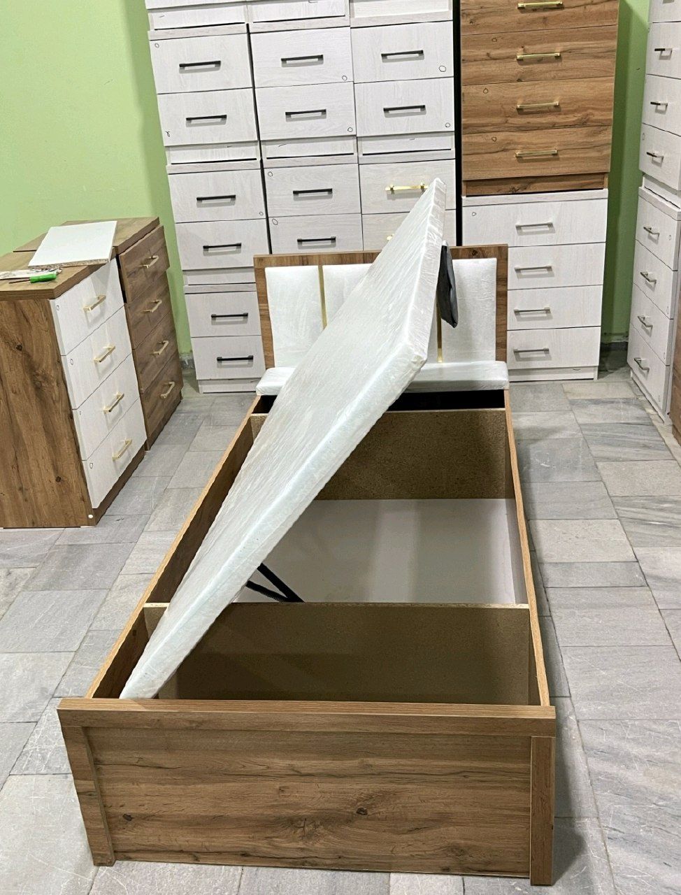 Бир Кишилик Спальный Мебель Кровать