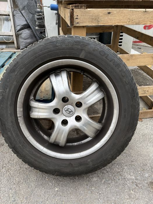 Джанти със зимни гуми с датчици за хюндай и киа
