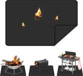 Защита подложка- килим за барбекю, камина, огнище BBQ mat 122х 76 см.