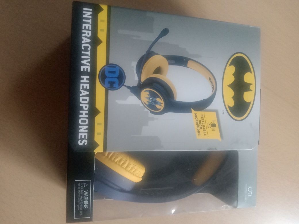 Căști batman cu microfon