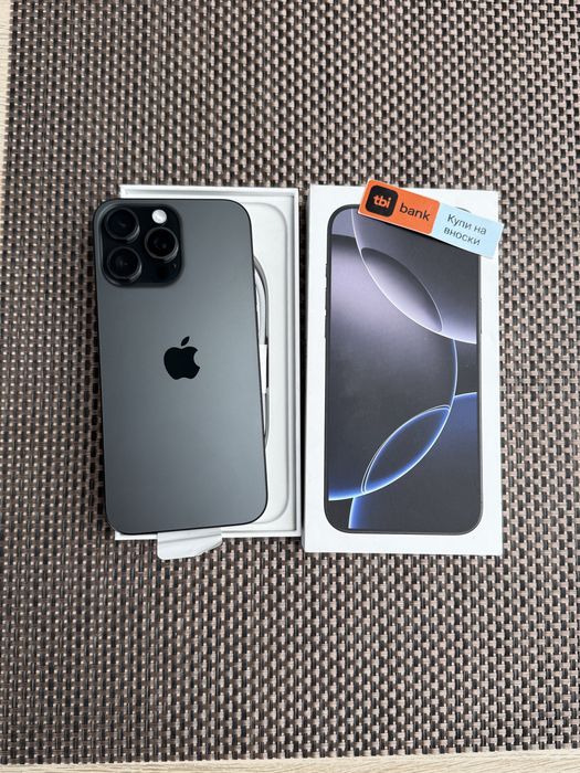 НОВ!512•iPhone 16 Pro max*ЛИЗИНГ 85лв/м айфон 16 про макс 256