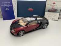 Macheta Bugatti Veyron (Red/Black) 001 AUTOart 1:18