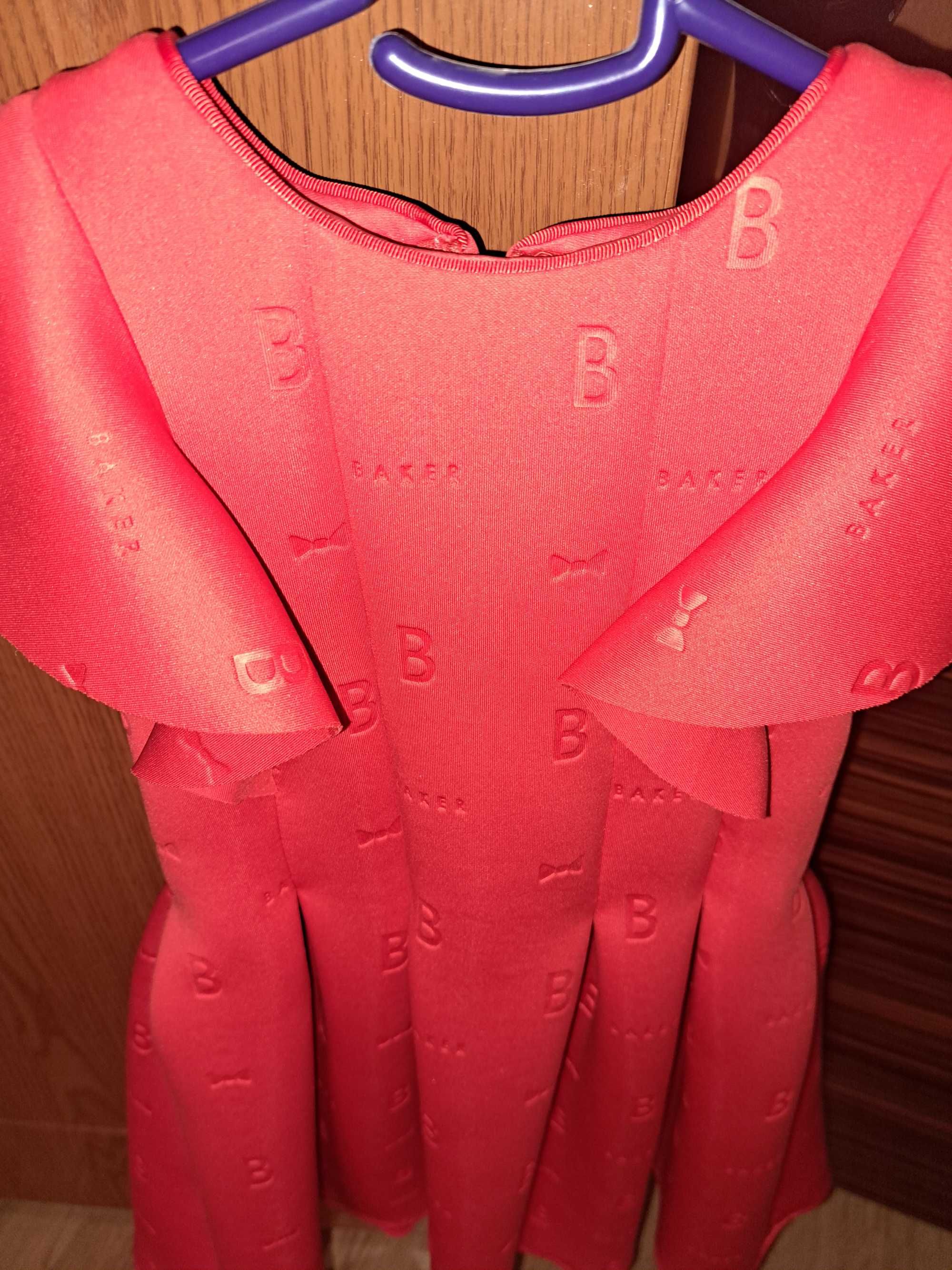 Rochita rosie Ted Baker 122 cm -7 ani