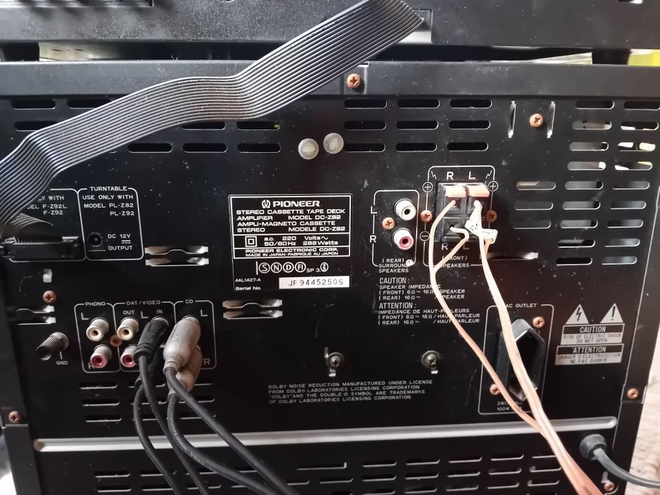 Sistem audio Pioneer . Combina muzicală.  Linie Pioneer