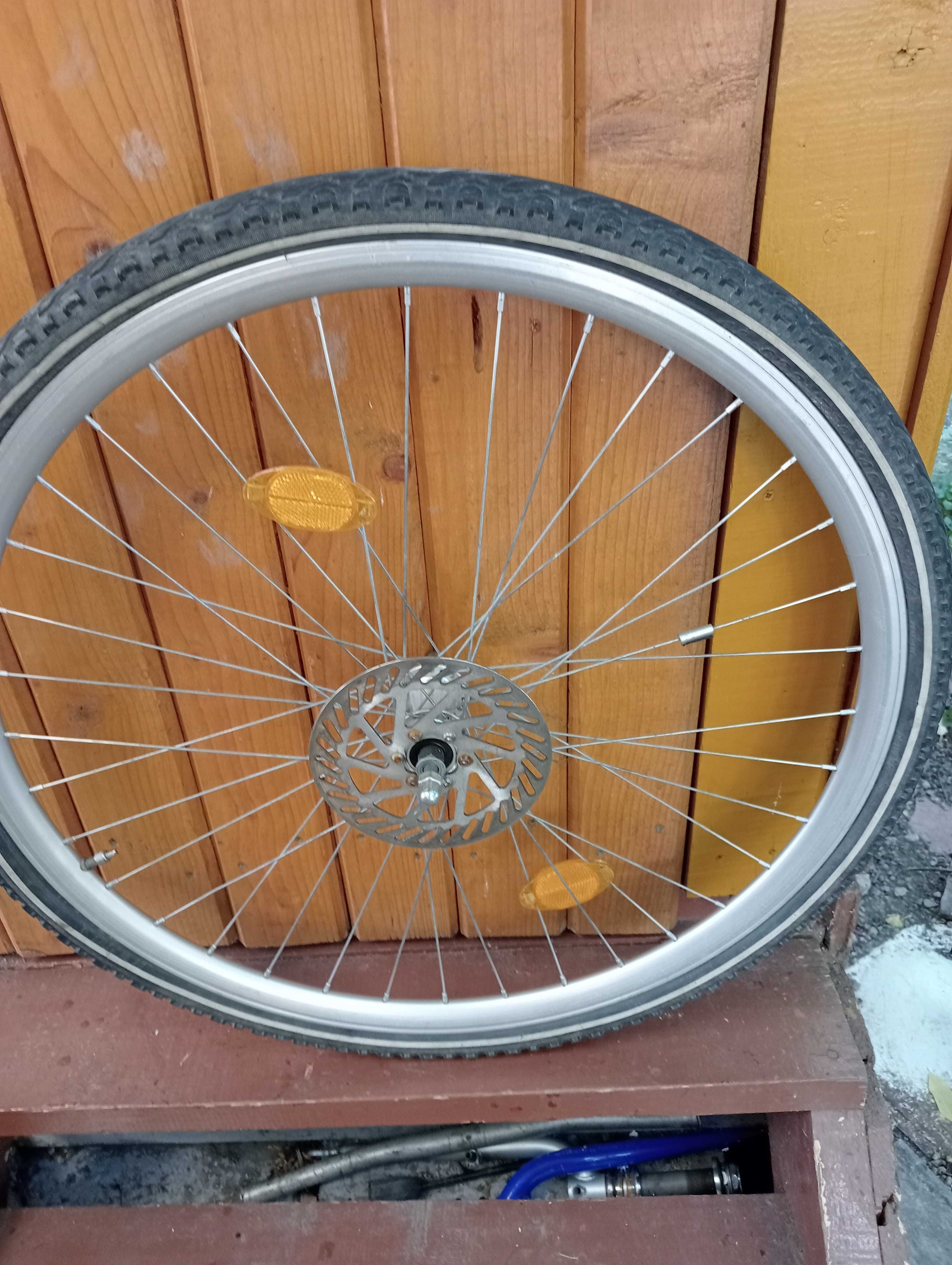 Set roti mtb 26 single speed  treking 28 jante duble butuci Shimano