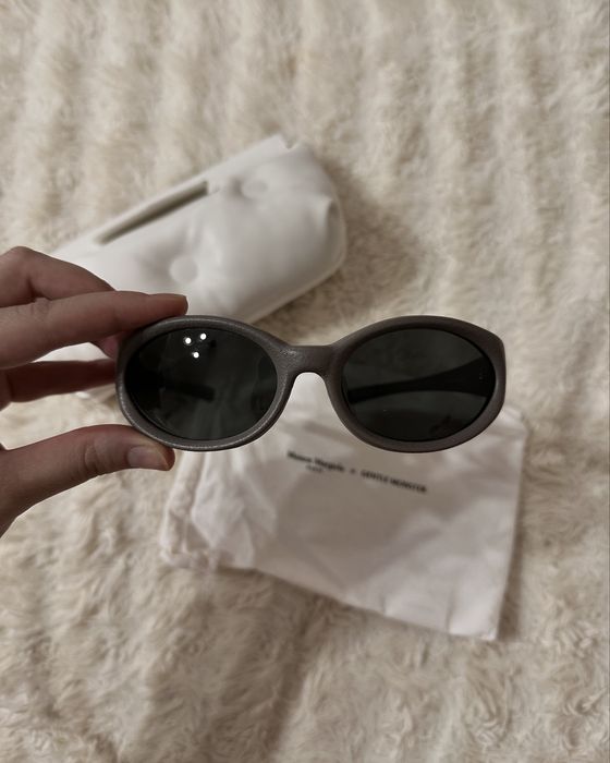 Продам очки брендовый maison margiela - mm104 leather lk1