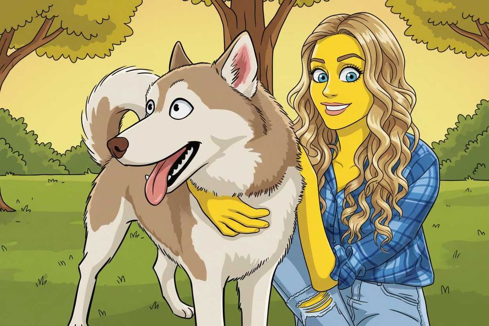 Карикатура по снимка - дигитална или принт/всякакъв стил