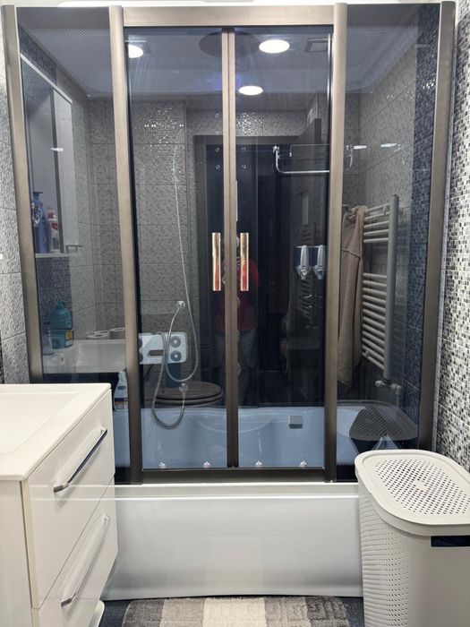 Cabina dus cu hidromasaj mbo-xl-215x150x86