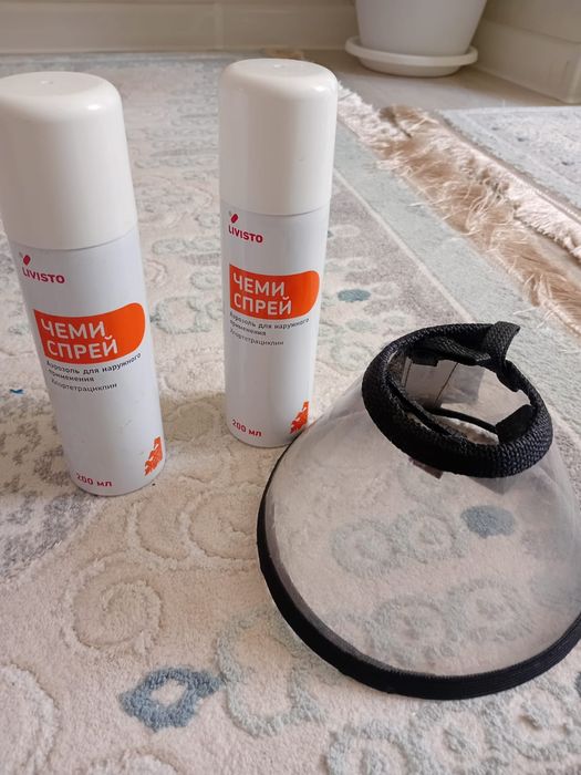 Антибактериальный чеми спрей для животных