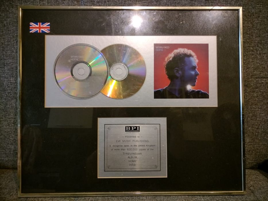 Tablou album Simplyred Home 2003