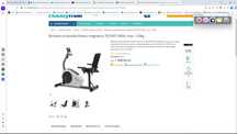 Bicicleta orizontala fitness magnetica TECHFIT R450, max. 120kg