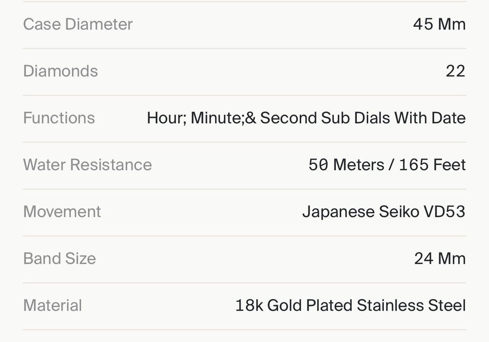 Мъжки часовник JBW