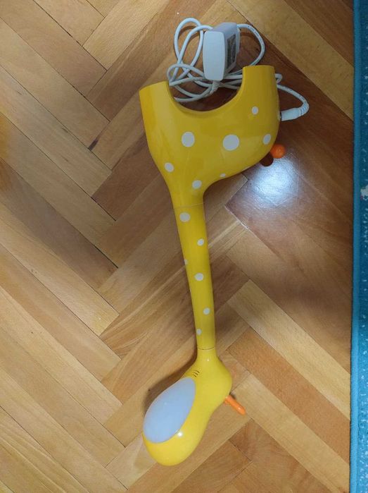 Lampa birou LED LA9/G Girafa, 6 W, galben, luminozitate reglabila