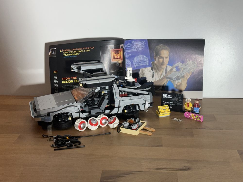 Original LEGO Back to the Future DeLorean Time Machine (Set 10300)