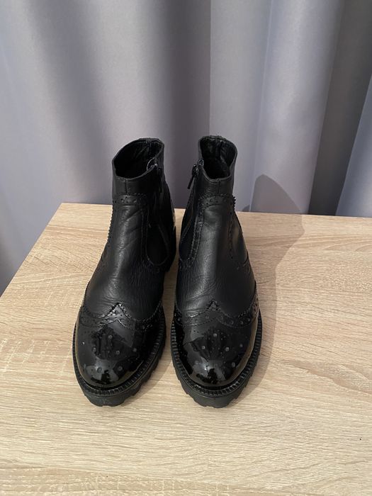 Ghete 37, piele naturală ALISS