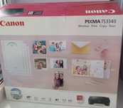 Canon PIXMA TS3340 — почти новый цветной принтер с Wi‑Fi, с коробкой