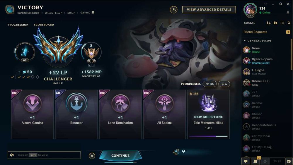 Coaching & Boosting League of Legends – Challenger