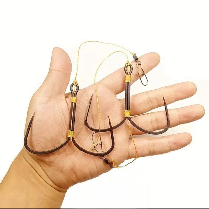 Montura carlige pentru crap, somn, ten, caras etc