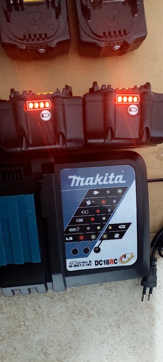 Acumulatori compatibili ptr scule  MAKITA 18 V, 5 Amp,6 Amp și 9 Am