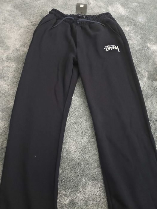 100% памук Stussy панталон- тъмносин