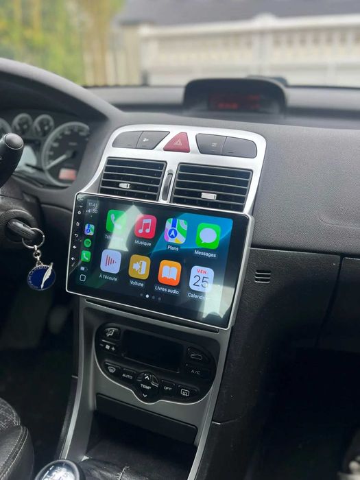 Navigatie Android 15 Peugeot 307 CC SW Carplay QLed DSP USB Wifi BT