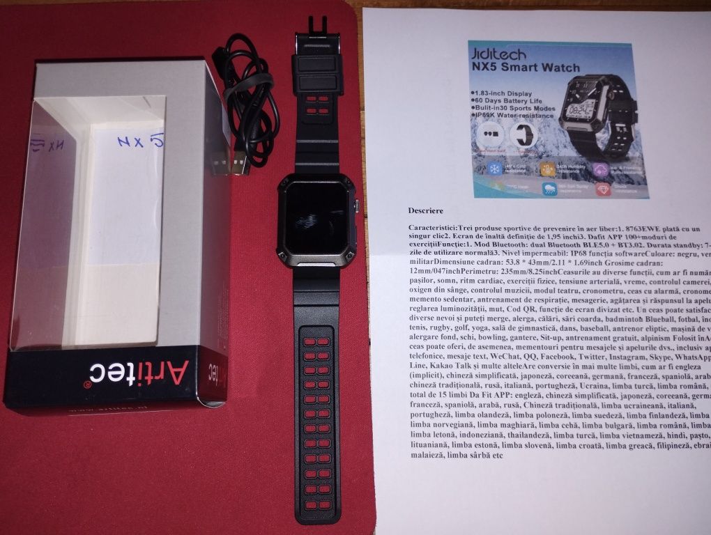 Smartwatch rezistent NX5