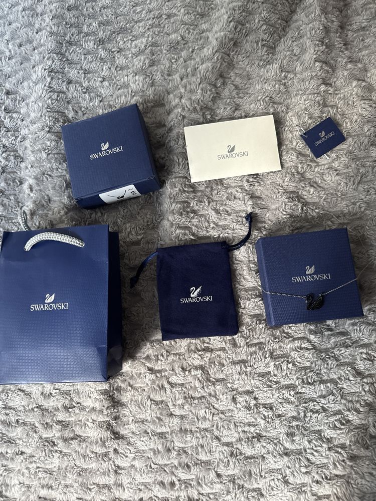 Гердан лебед swarovski