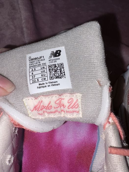 Pantofi 37 New Balance 9060 Roz Rose Trandafir Coral portocaliu noi