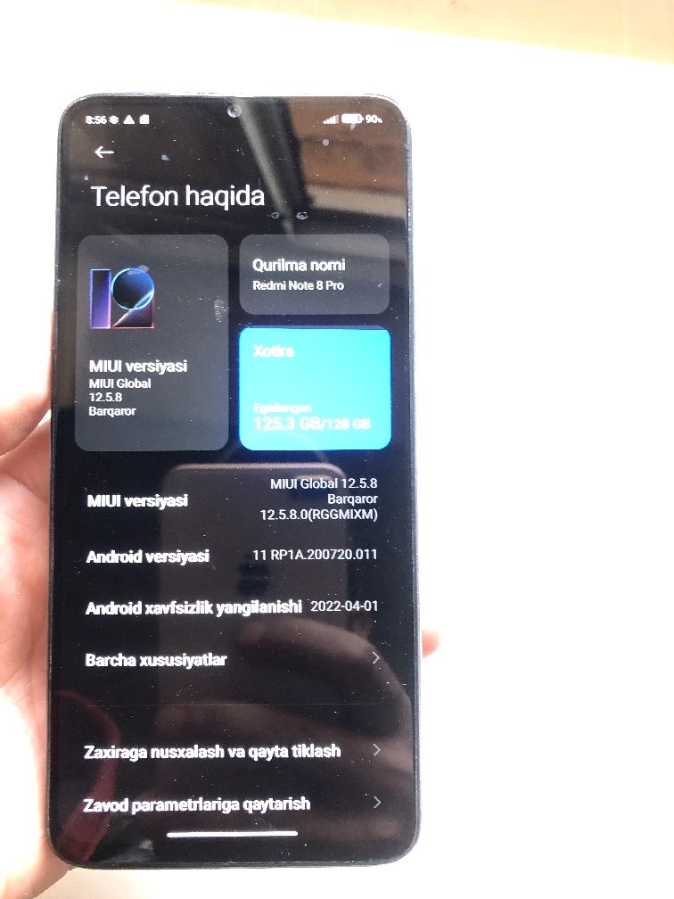 Redmi note 8 pro sotiladi