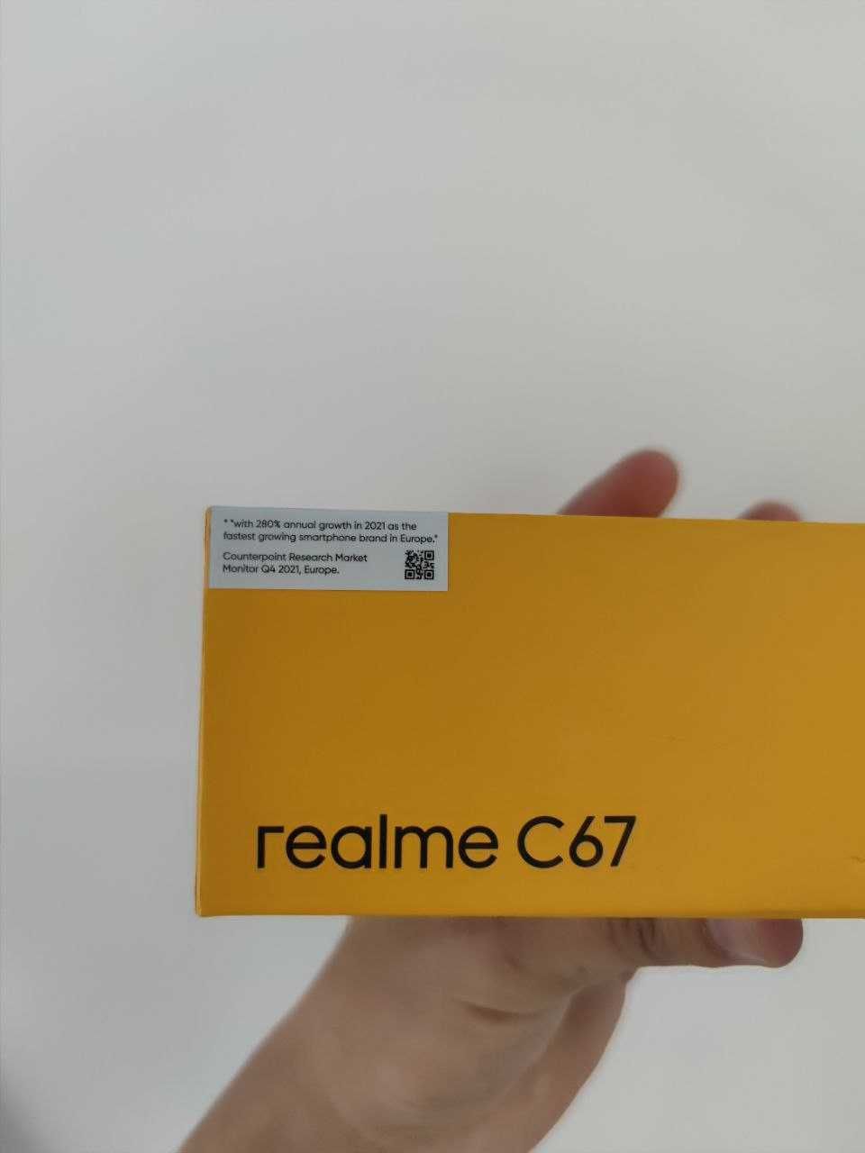 Telefon mobil Realme C67, 8GB/ 256GB, Sunny Oasis, Sigilat !