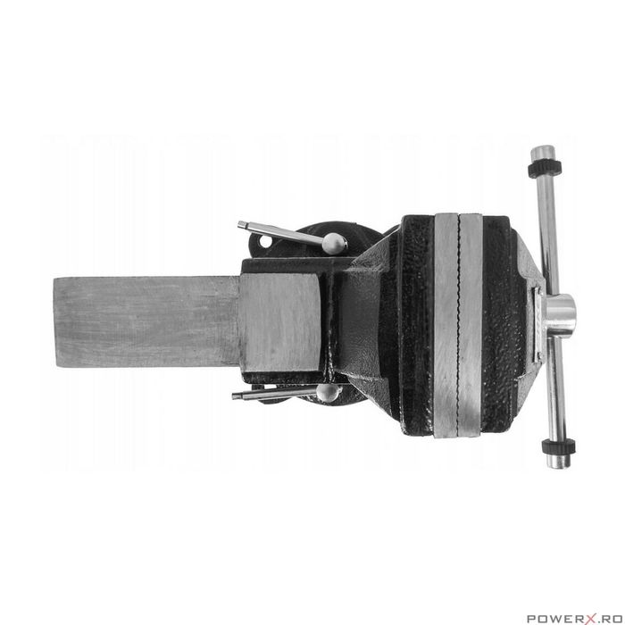 Menghina rotativa turnata, 100 mm, de banc, cu nicovala, Premium Line,